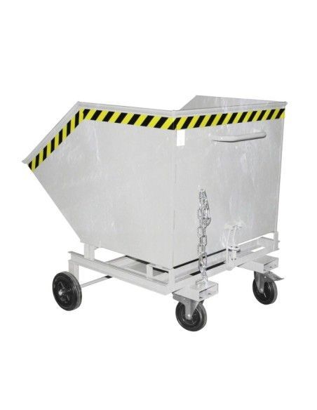 Contenitore Ribaltabile--Carrello, zincato a caldo