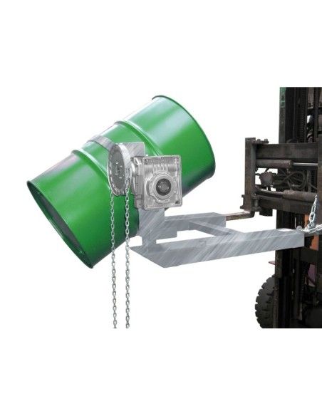 -- Drum flap, hot galvanized
