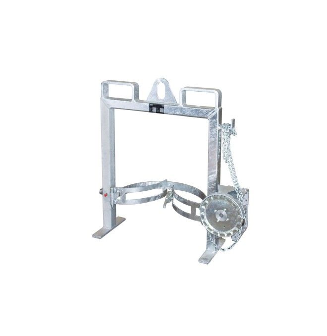 -- Drum flap, hot galvanized