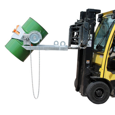 -- Drum flap, hot galvanized