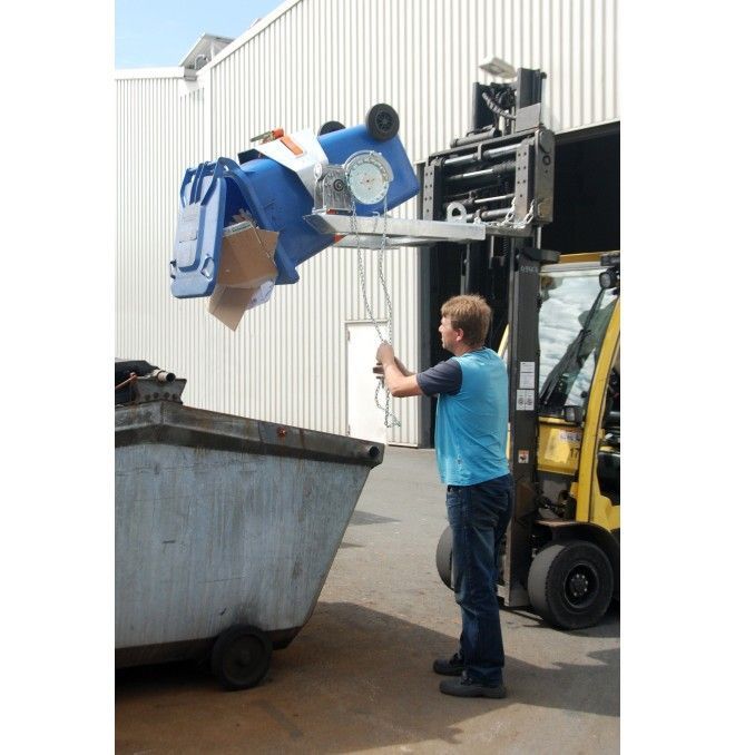 -- Drum flap, hot galvanized