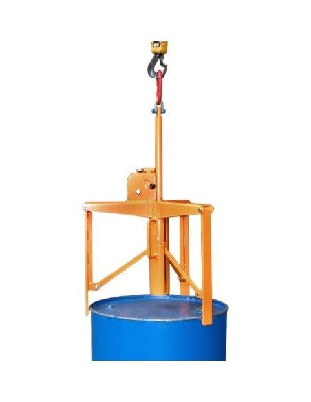 Per caricare lampadine e tamburi--Drum Gripper, dipinto, giallo arancio