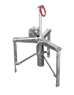 Tilting Container--Pinza for drums, hot galvanized