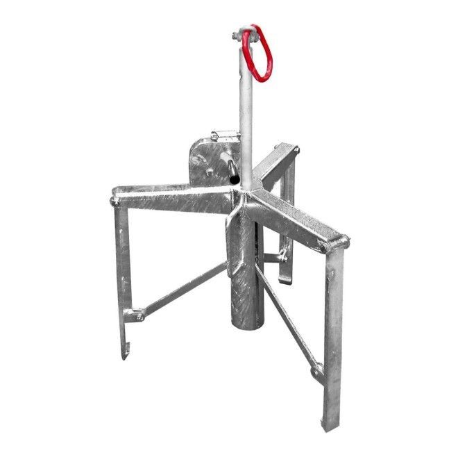Tilting Container--Pinza for drums, hot galvanized