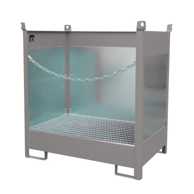 -- Piston stacking pad, painted, gray mouse