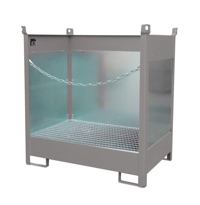 -- Piston stacking pad, painted, gray mouse
