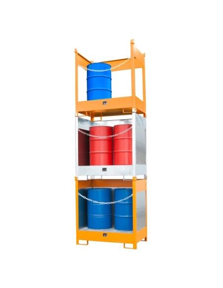 -- Piston stacking pad, hot galvanized