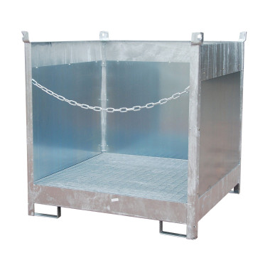 -- Piston stacking pad, hot galvanized