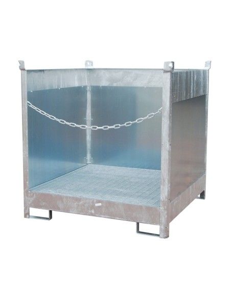 -- Piston stacking pad, hot galvanized