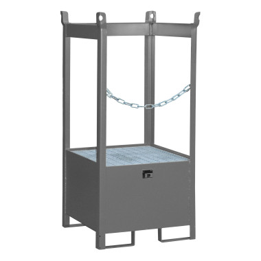 -- Piston stacking pad, painted, gray mouse