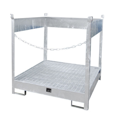 -- Piston stacking pad, hot galvanized