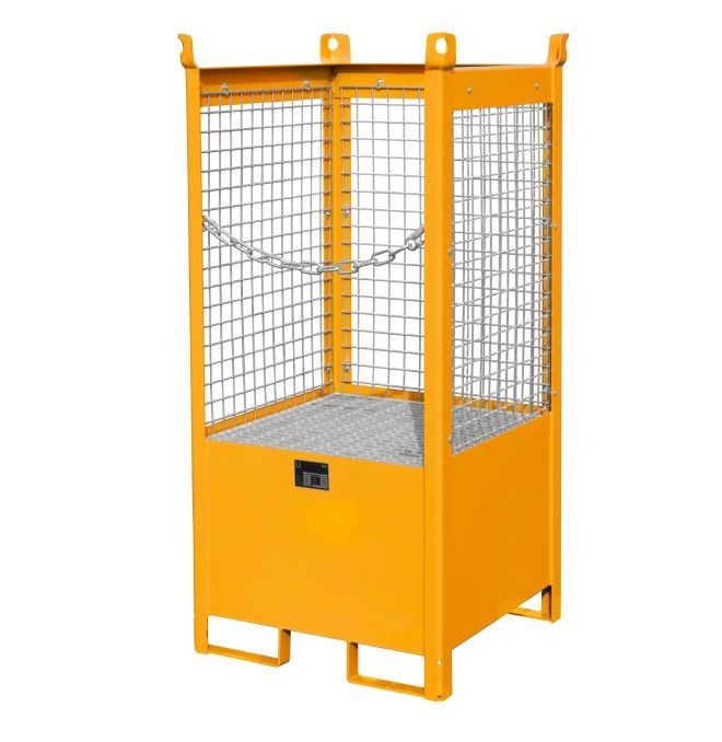 --Paleta de stackamiento de drumones, lacado, arancione giallo
