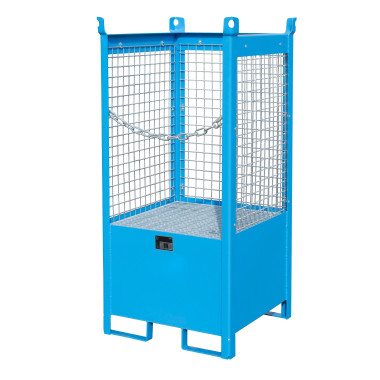 -- Stackable for drums, lacquer, light blue