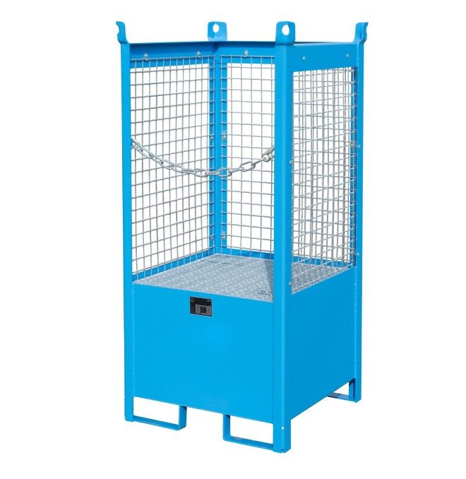 -- Stackable for drums, lacquer, light blue