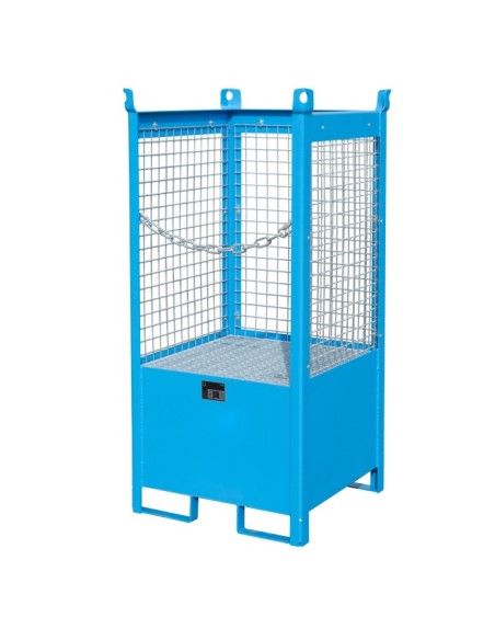 -- Stackable for drums, lacquer, light blue