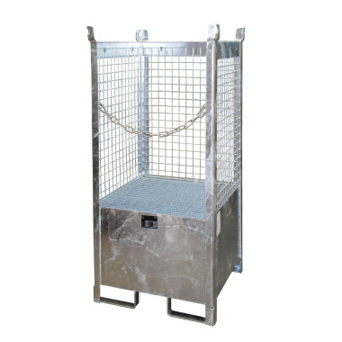 -- Piston stacking pad, hot galvanized