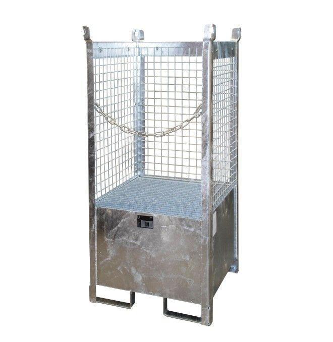 -- Piston stacking pad, hot galvanized