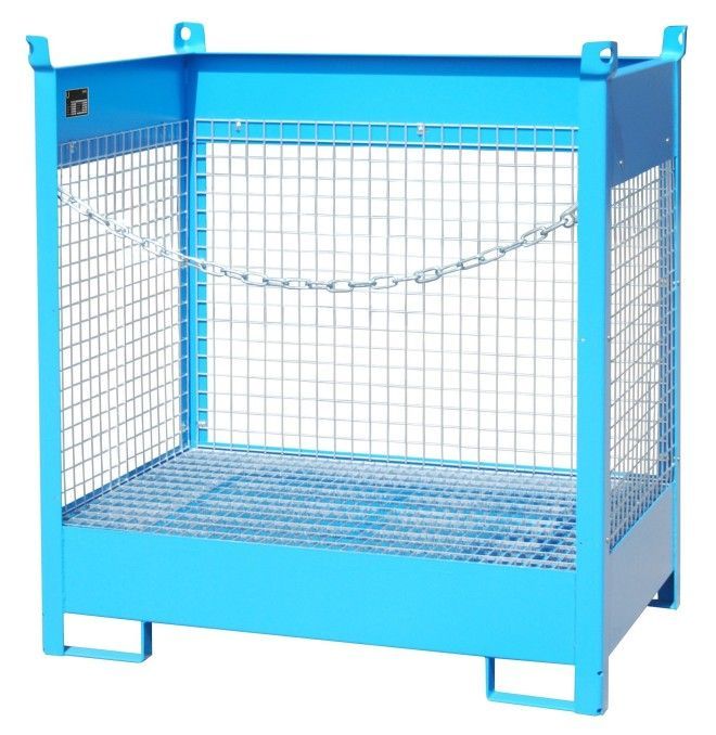 -- Stackable for drums, lacquer, light blue