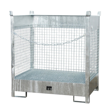 -- Piston stacking pad, hot galvanized
