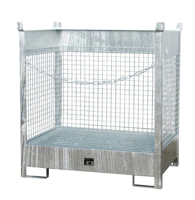 -- Piston stacking pad, hot galvanized