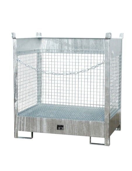 -- Piston stacking pad, hot galvanized
