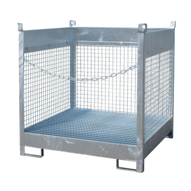 -- Piston stacking pad, hot galvanized