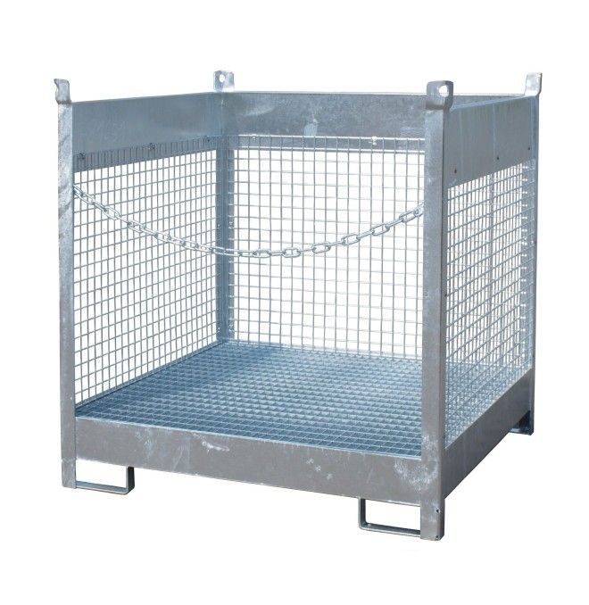 -- Piston stacking pad, hot galvanized