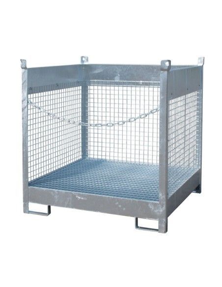 -- Piston stacking pad, hot galvanized