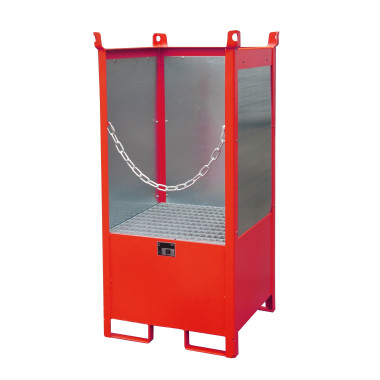 -- Piston stacking pad, lacquer, live red