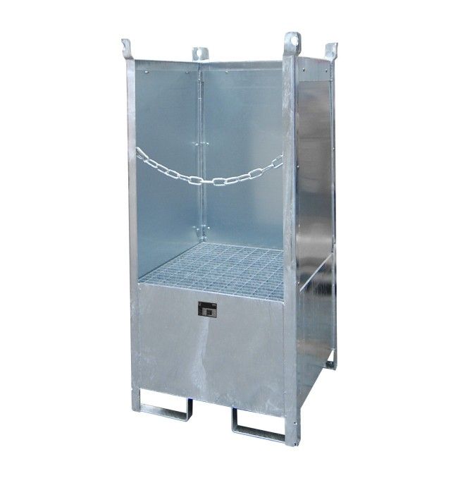 -- Piston stacking pad, hot galvanized