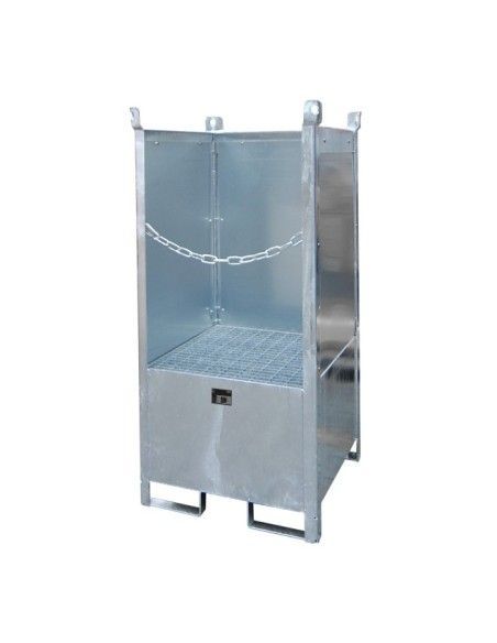 -- Piston stacking pad, hot galvanized
