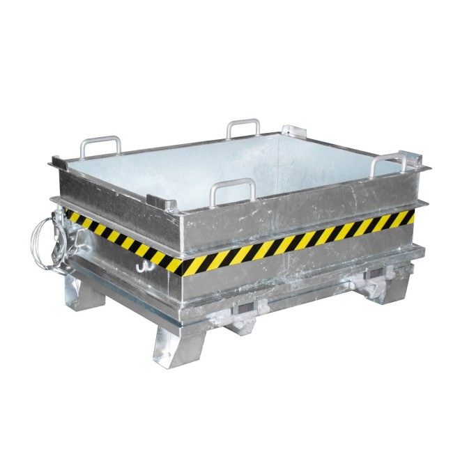 Tilting Container--Container materials construction, hot galvanized