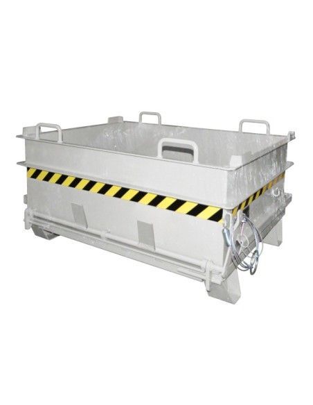 Kippbehälter--Container materialien konstruktion (bearbeitet mit ziegelklammern), heiß verzinkt