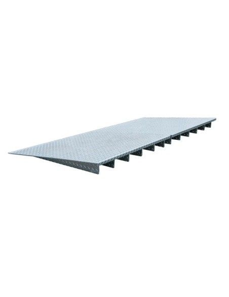 Rampa de acceso, galvanizada