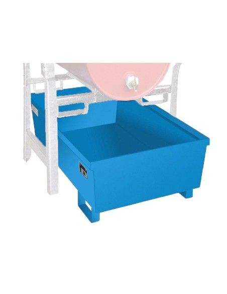 -- Ripiano batteria, dipinto, azzurro