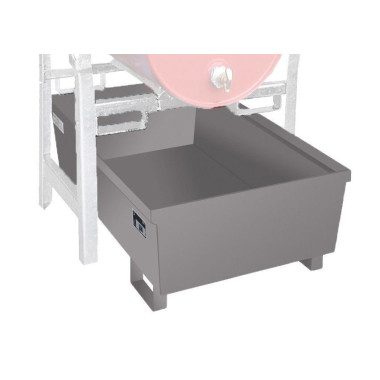-- Battery shelves, painted, gray mouse