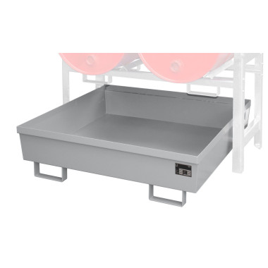 -- Battery shelves, painted, gray mouse