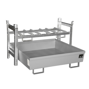-- Battery shelves, painted, gray mouse