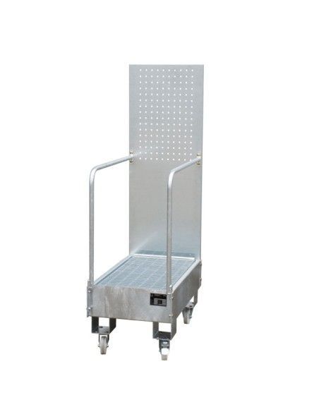 --Mobile boardband with perforated panel, hot galvanized