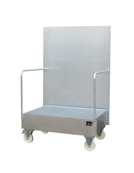 --Mobile boardband with perforated panel, hot galvanized