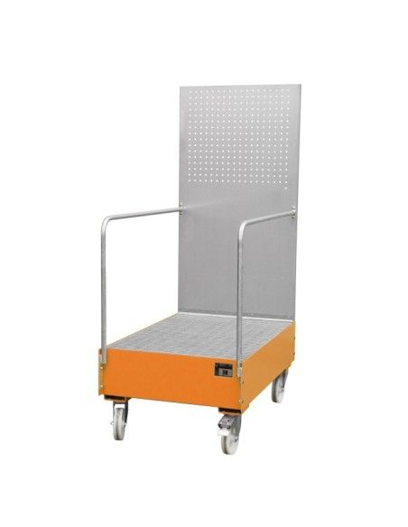 --Mobile Band mit Lochplatte, lackiert, Orange gelb