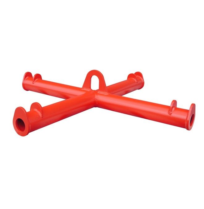 Guindastes e Ganchos para Caminhões--Big Bag Crossbar, pintado, vermelho fogo