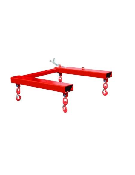 Guindastes e Ganchos para Caminhões--Big Bag Crossbar, pintado, vermelho fogo