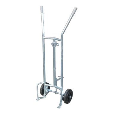 Carrinhos Manuais e Elétricos--Carro para tambores, galvanizado