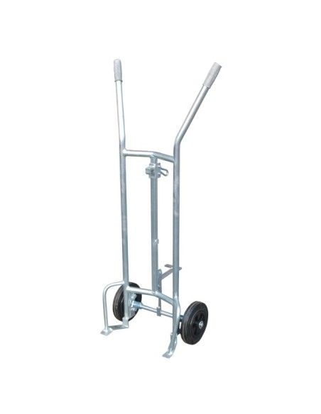 Manual and electric carts--Cart for drums, galvanized