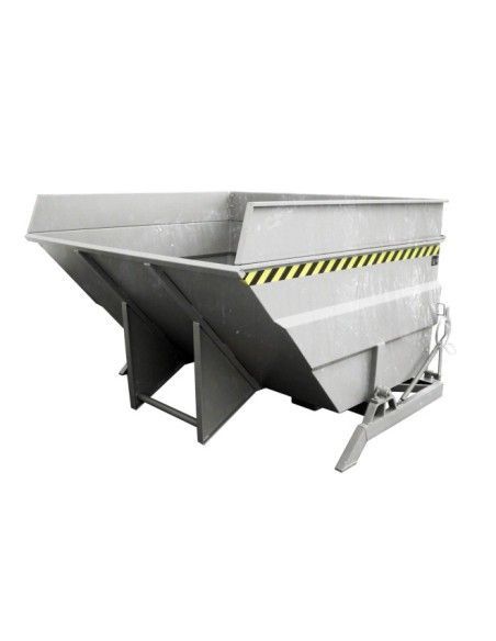 Recipiente Inclinável--Recipiente tilagem, galvanizado a quente