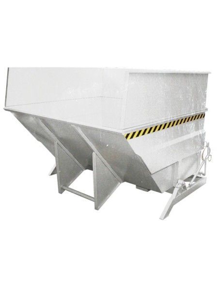Recipiente Inclinável--Recipiente tilagem, galvanizado a quente