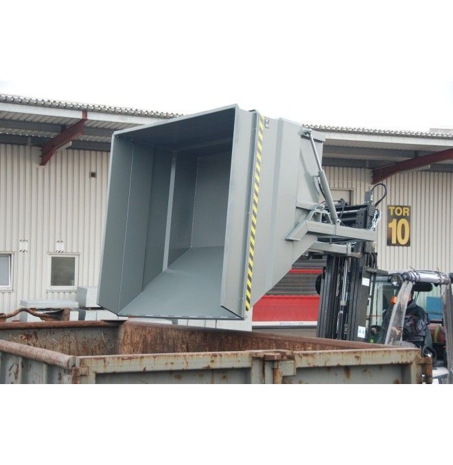 Contenitore Ribaltabile--Contenitore inclinazione, zincato a caldo