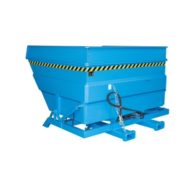 Bacs Basculants--Conteneur tilting, peint, bleu clair