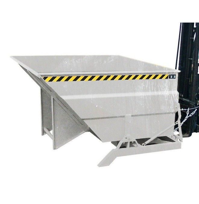 Recipiente Inclinável--Recipiente tilagem, galvanizado a quente